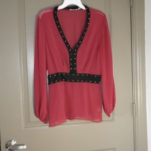 bejeweled long sleeve top